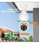 Kit 2 Câmeras Segurança 360º Jortan Wifi IP HD Visão Noturna Lâmpada [ PAGUE 1 LEVE 2 ]