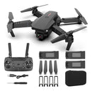 Drone E88 Pro 4k Com Câmera Para Iniciante, + Baterias Drone Preto