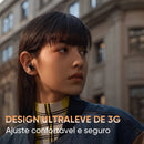Fone De Ouvido Bluetooth 6.0 Sem Fio Tws In-ear Com Cancelamento de Ruído Ipx 5 Moda Azul