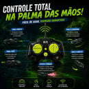 Carrinho De Controle Remoto Solta Fumaça Veloz Recarregável