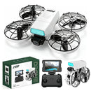 Mini Drone H28 Sem Escovas Dobrável Com Duas Câmeras