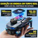 Drone Gt8 Profissional 4k Gps Tela No Controle 2 Baterias