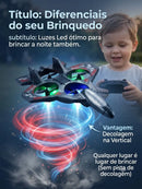 Drone Design Avião Criança Controle Remoto Iniciante Combate Novo  |  +1000 vendidos