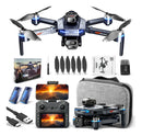 Drone Gt8 Profissional 4k Gps Tela No Controle 2 Baterias