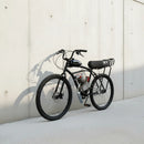 Bicicleta Motorizada Bike Simples 80cc - Montada E Testada Preto 18 +1000 vendidos