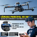 Drone Gt8 Profissional 4k Gps Tela No Controle 2 Baterias