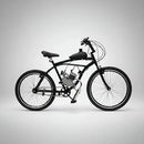 Bicicleta Motorizada Bike Simples 80cc - Montada E Testada Preto 18 +1000 vendidos