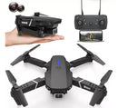 Drone E88 Pro 4k Com Câmera Para Iniciante, + Baterias Drone Preto